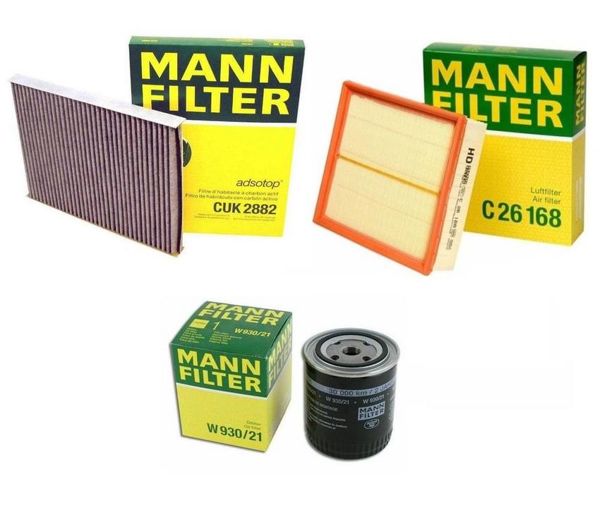 VW Filter Service Kit 078115561J - MANN-FILTER 1790440KIT